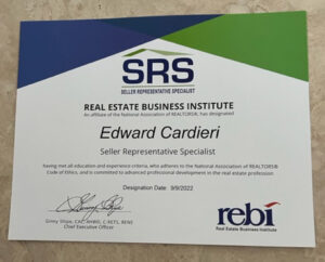 SRS Certificate